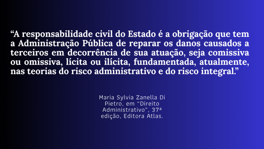 TEORIA DA RESPONSABILIDADE CIVIL DO ESTADO
